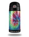 Skin Decal Wrap for Thermos Funtainer 12oz Bottle Tie Dye Swirl 104 (BOTTLE NOT INCLUDED) by WraptorSkinz