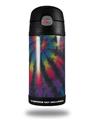 Skin Decal Wrap for Thermos Funtainer 12oz Bottle Tie Dye Swirl 105 (BOTTLE NOT INCLUDED) by WraptorSkinz