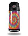 Skin Decal Wrap for Thermos Funtainer 12oz Bottle Tie Dye Swirl 107 (BOTTLE NOT INCLUDED) by WraptorSkinz