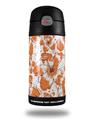 Skin Decal Wrap for Thermos Funtainer 12oz Bottle Flowers Pattern 14 (BOTTLE NOT INCLUDED) by WraptorSkinz