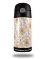 Skin Decal Wrap for Thermos Funtainer 12oz Bottle Flowers Pattern 15 (BOTTLE NOT INCLUDED) by WraptorSkinz