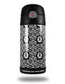 Skin Decal Wrap for Thermos Funtainer 12oz Bottle Gothic Punk Pattern (BOTTLE NOT INCLUDED) by WraptorSkinz