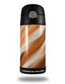 Skin Decal Wrap for Thermos Funtainer 12oz Bottle Paint Blend Orange (BOTTLE NOT INCLUDED) by WraptorSkinz