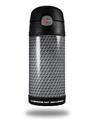 Skin Decal Wrap for Thermos Funtainer 12oz Bottle Mesh Metal Hex (BOTTLE NOT INCLUDED)