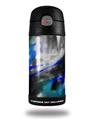 Skin Decal Wrap for Thermos Funtainer 12oz Bottle ZaZa Blue (BOTTLE NOT INCLUDED)