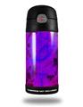 Skin Decal Wrap for Thermos Funtainer 12oz Bottle Cubic Shards Pink (BOTTLE NOT INCLUDED)
