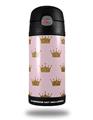 Skin Decal Wrap for Thermos Funtainer 12oz Bottle Golden Crown (BOTTLE NOT INCLUDED)