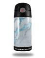 Skin Decal Wrap for Thermos Funtainer 12oz Bottle Mint Gilded Marble (BOTTLE NOT INCLUDED)