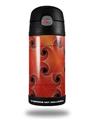 Skin Decal Wrap compatible with Thermos Funtainer 12oz Bottle GeoJellys (BOTTLE NOT INCLUDED)