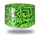 Skin Decal Wrap for Google WiFi Original Folder Doodles Neon Green (GOOGLE WIFI NOT INCLUDED)