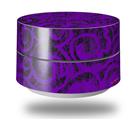 Skin Decal Wrap for Google WiFi Original Folder Doodles Purple (GOOGLE WIFI NOT INCLUDED)