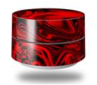 Skin Decal Wrap compatible with Google WiFi Original Liquid Metal Chrome Red (GOOGLE WIFI NOT INCLUDED)