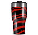 WraptorSkinz Skin Wrap compatible with 2017 and newer RTIC Tumblers 30oz Zebra Red (TUMBLER NOT INCLUDED)