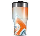WraptorSkinz Skin Wrap compatible with 2017 and newer RTIC Tumblers 30oz Darkblue (TUMBLER NOT INCLUDED)