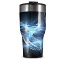 WraptorSkinz Skin Wrap compatible with 2017 and newer RTIC Tumblers 30oz Robot Spider Web (TUMBLER NOT INCLUDED)