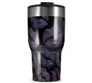 WraptorSkinz Skin Wrap compatible with 2017 and newer RTIC Tumblers 30oz Purple And Black Lips (TUMBLER NOT INCLUDED)