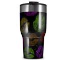 WraptorSkinz Skin Wrap compatible with 2017 and newer RTIC Tumblers 30oz Rainbow Lips Black (TUMBLER NOT INCLUDED)