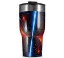 WraptorSkinz Skin Wrap compatible with 2017 and newer RTIC Tumblers 30oz Quasar Fire (TUMBLER NOT INCLUDED)