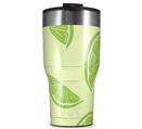 WraptorSkinz Skin Wrap compatible with 2017 and newer RTIC Tumblers 30oz Limes Yellow (TUMBLER NOT INCLUDED)
