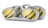 Decal Style Vinyl Skin Wrap 2 Pack for Nooz Glasses Rectangle Case Paint Blend Yellow (NOOZ NOT INCLUDED) by WraptorSkinz