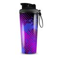 Skin Wrap Decal for IceShaker 2nd Gen 26oz Halftone Splatter Blue Hot Pink (SHAKER NOT INCLUDED)