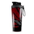 Skin Wrap Decal for IceShaker 2nd Gen 26oz Baja 0040 Red Dark (SHAKER NOT INCLUDED)