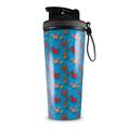 Skin Wrap Decal for IceShaker 2nd Gen 26oz Crabs and Shells Blue Medium (SHAKER NOT INCLUDED)