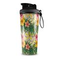 Skin Wrap Decal for IceShaker 2nd Gen 26oz Beach Flowers 02 Yellow Sunshine (SHAKER NOT INCLUDED)