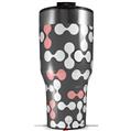 Skin Wrap Decal for 2017 RTIC Tumblers 40oz Locknodes 04 Pink (TUMBLER NOT INCLUDED)