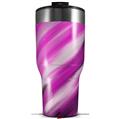 Skin Wrap Decal for 2017 RTIC Tumblers 40oz Paint Blend Hot Pink (TUMBLER NOT INCLUDED)