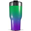 Skin Wrap Decal for 2017 RTIC Tumblers 40oz Faded Dots Purple Green (TUMBLER NOT INCLUDED)