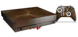 Skin Wrap compatible with XBOX One X Console and Controller Bushy Triangle