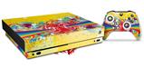 Skin Wrap for XBOX One X Console and Controller Rainbow Music