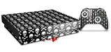 Skin Wrap for XBOX One X Console and Controller Skull and Crossbones Pattern