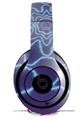WraptorSkinz Skin Decal Wrap compatible with Beats Studio 2 and 3 Wired and Wireless Headphones Tie Dye Purple Stars Skin Only (HEADPHONES NOT INCLUDED)