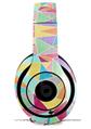 WraptorSkinz Skin Decal Wrap compatible with Beats Studio 2 and 3 Wired and Wireless Headphones Brushed Geometric Vertical Skin Only (HEADPHONES NOT INCLUDED)