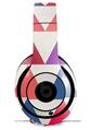 WraptorSkinz Skin Decal Wrap compatible with Beats Studio 2 and 3 Wired and Wireless Headphones Triangles Berries Skin Only (HEADPHONES NOT INCLUDED)