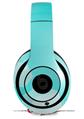 WraptorSkinz Skin Decal Wrap compatible with Beats Studio 2 and 3 Wired and Wireless Headphones Bokeh Hex Neon Teal Skin Only (HEADPHONES NOT INCLUDED)