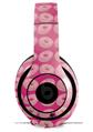 WraptorSkinz Skin Decal Wrap compatible with Beats Studio 2 and 3 Wired and Wireless Headphones Donuts Hot Pink Fuchsia Skin Only (HEADPHONES NOT INCLUDED)