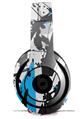 WraptorSkinz Skin Decal Wrap compatible with Beats Studio 2 and 3 Wired and Wireless Headphones Baja 0018 Blue Medium Skin Only (HEADPHONES NOT INCLUDED)