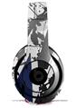 WraptorSkinz Skin Decal Wrap compatible with Beats Studio 2 and 3 Wired and Wireless Headphones Baja 0018 Blue Navy Skin Only (HEADPHONES NOT INCLUDED)