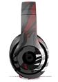 WraptorSkinz Skin Decal Wrap compatible with Beats Studio 2 and 3 Wired and Wireless Headphones Baja 0040 Red Dark Skin Only (HEADPHONES NOT INCLUDED)