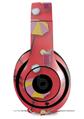 WraptorSkinz Skin Decal Wrap compatible with Beats Studio 2 and 3 Wired and Wireless Headphones Beach Party Umbrellas Coral Skin Only (HEADPHONES NOT INCLUDED)