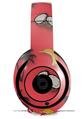 WraptorSkinz Skin Decal Wrap compatible with Beats Studio 2 and 3 Wired and Wireless Headphones Coconuts Palm Trees and Bananas Coral Skin Only (HEADPHONES NOT INCLUDED)