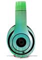 WraptorSkinz Skin Decal Wrap compatible with Beats Studio 2 and 3 Wired and Wireless Headphones Bent Light Greenish Skin Only (HEADPHONES NOT INCLUDED)
