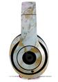 WraptorSkinz Skin Decal Wrap compatible with Beats Studio 2 and 3 Wired and Wireless Headphones Cotton Candy Gilded Marble Skin Only (HEADPHONES NOT INCLUDED)