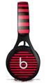 WraptorSkinz Skin Decal Wrap compatible with Beats EP Headphones Stripes Red Skin Only HEADPHONES NOT INCLUDED