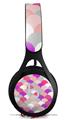 WraptorSkinz Skin Decal Wrap compatible with Beats EP Headphones Brushed Circles Pink Skin Only HEADPHONES NOT INCLUDED