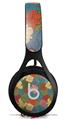 WraptorSkinz Skin Decal Wrap compatible with Beats EP Headphones Flowers Pattern 01 Skin Only HEADPHONES NOT INCLUDED