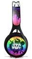 WraptorSkinz Skin Decal Wrap compatible with Beats EP Headphones Cartoon Skull Rainbow Skin Only HEADPHONES NOT INCLUDED